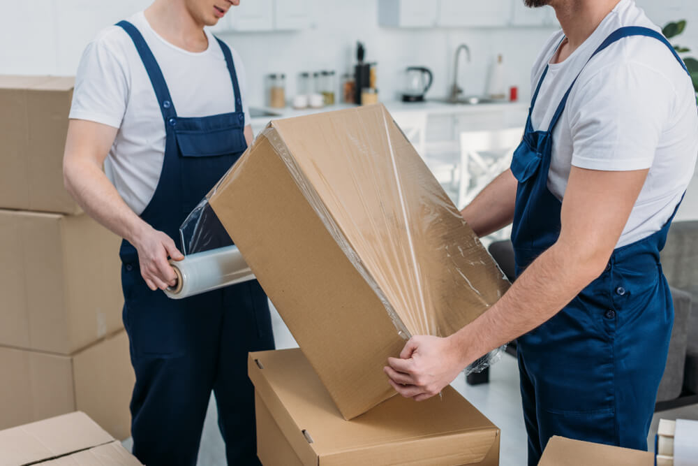 Maple Grove Movers Transporting Furniture