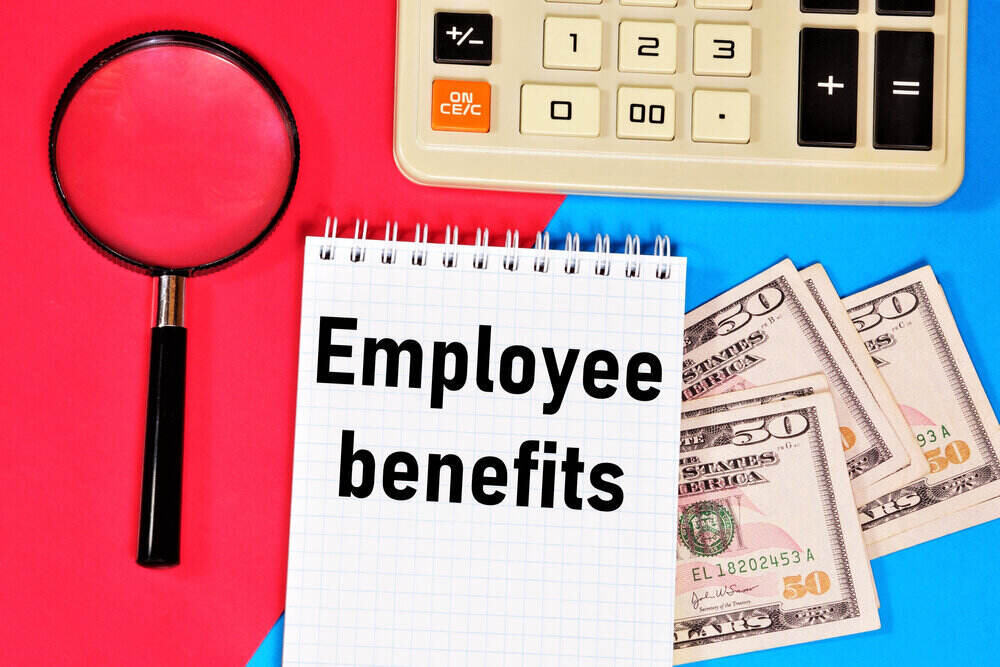 Employee Reviewing Benefits Plan